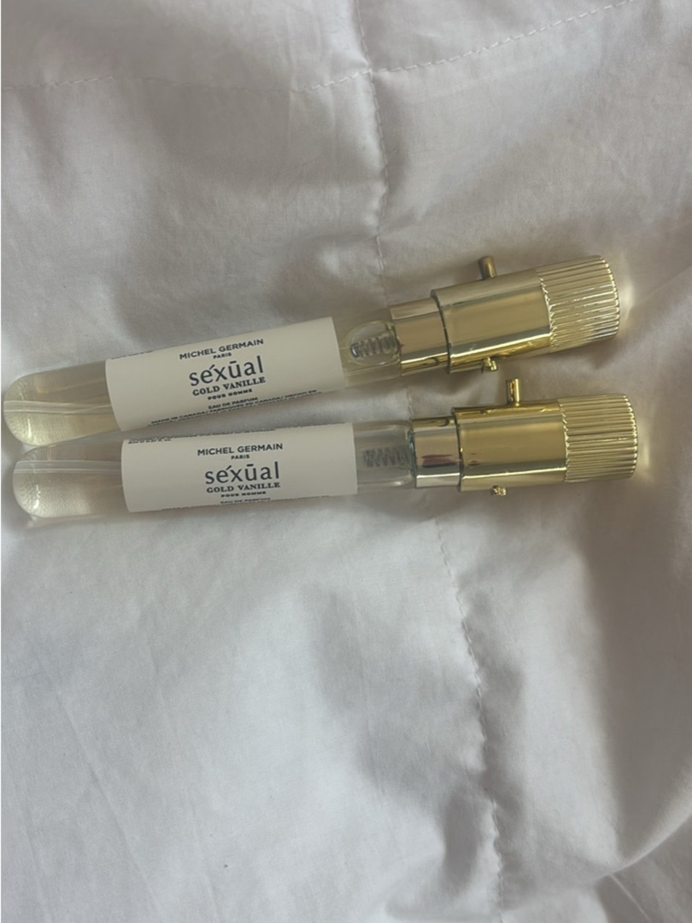MICHEL GERMAIN 'Séxual Gold Vanille' Perfume Duo Pour Homme